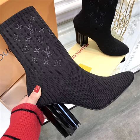 louis vuitton sock boots|Louis Vuitton ankle socks.